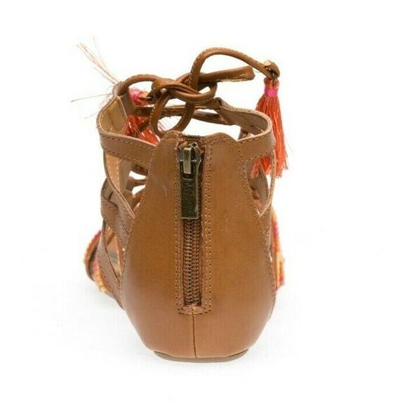 Kenneth Cole REACTION Lost Look 2 Gladiator Sandal Tan Size 6.5 M US - Picture 6 of 8